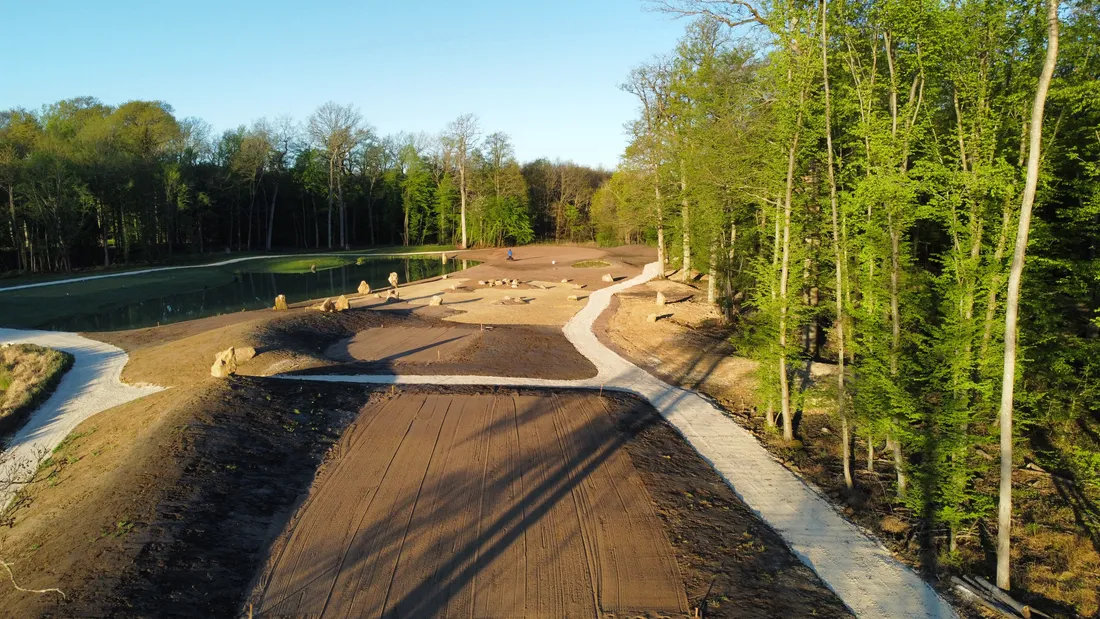 Le parcours du Golf International Clément Ader — PARCOURS GOLF DRONE8